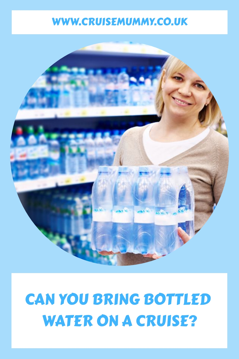 Can You Bring Bottled Water On A Cruise?