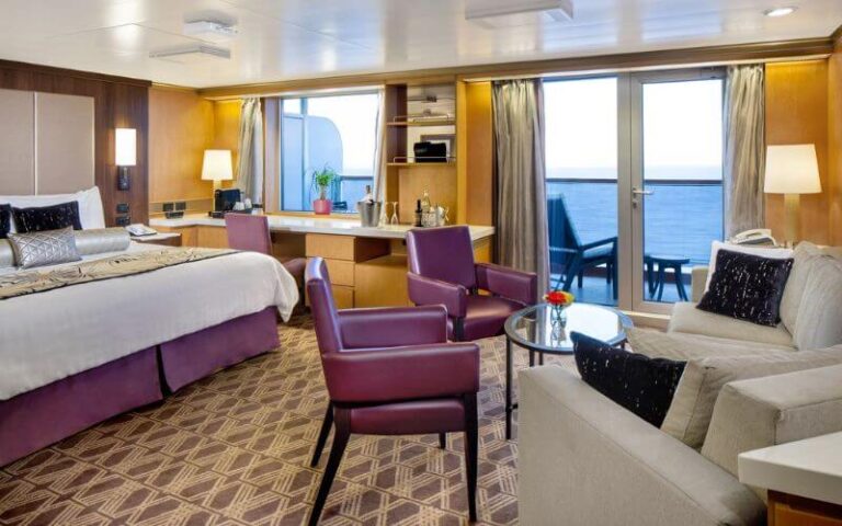 All The Benefits and Extras in a Holland America Line Suite