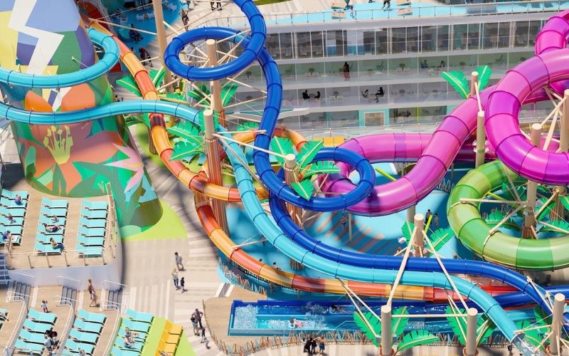 Icon of the Seas Waterslides Guide